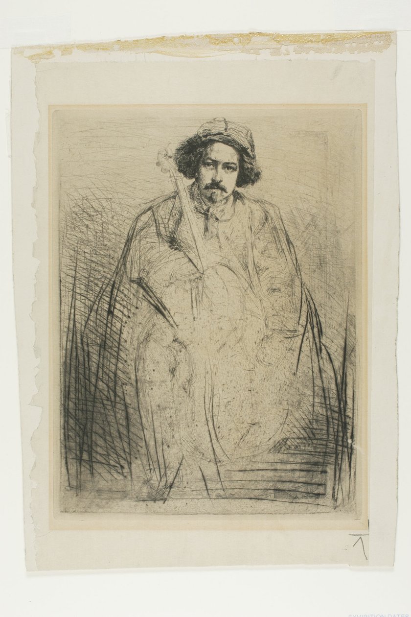 J. Becquet, Sculptor by James Abbott McNeill Whistler