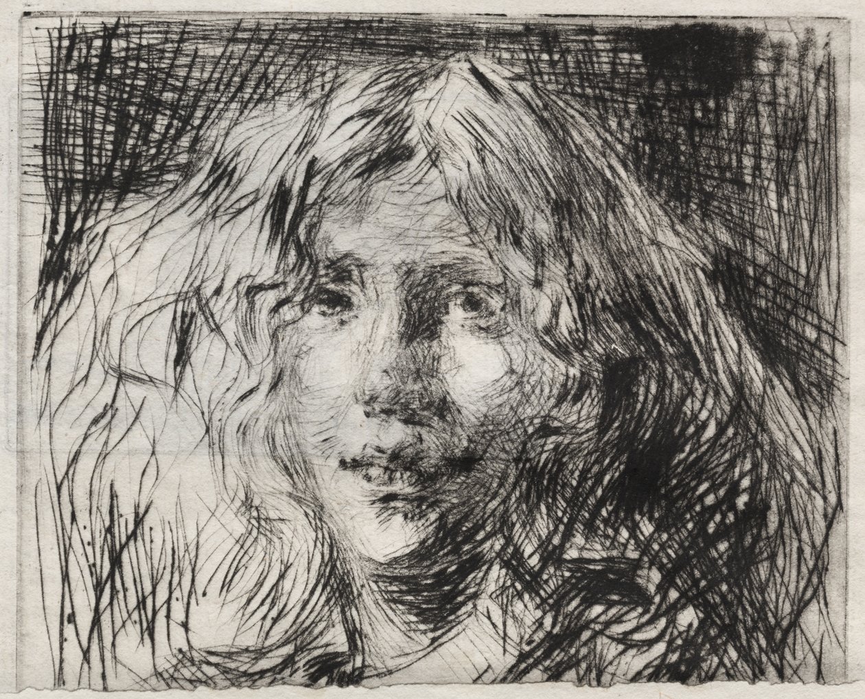 Joanna Hefferman, "The Beautiful Irishwoman" by James McNeill Whistler