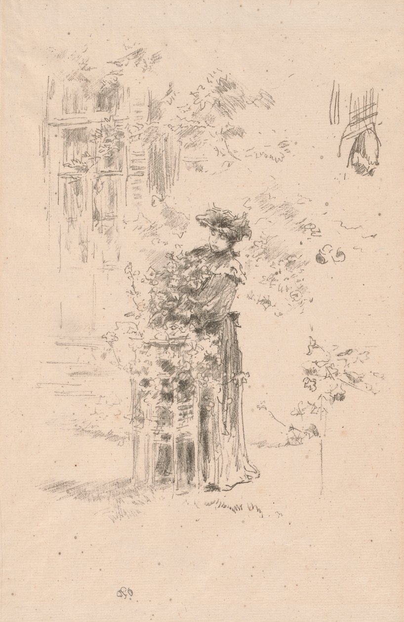 La Belle Jardinière by James McNeill Whistler