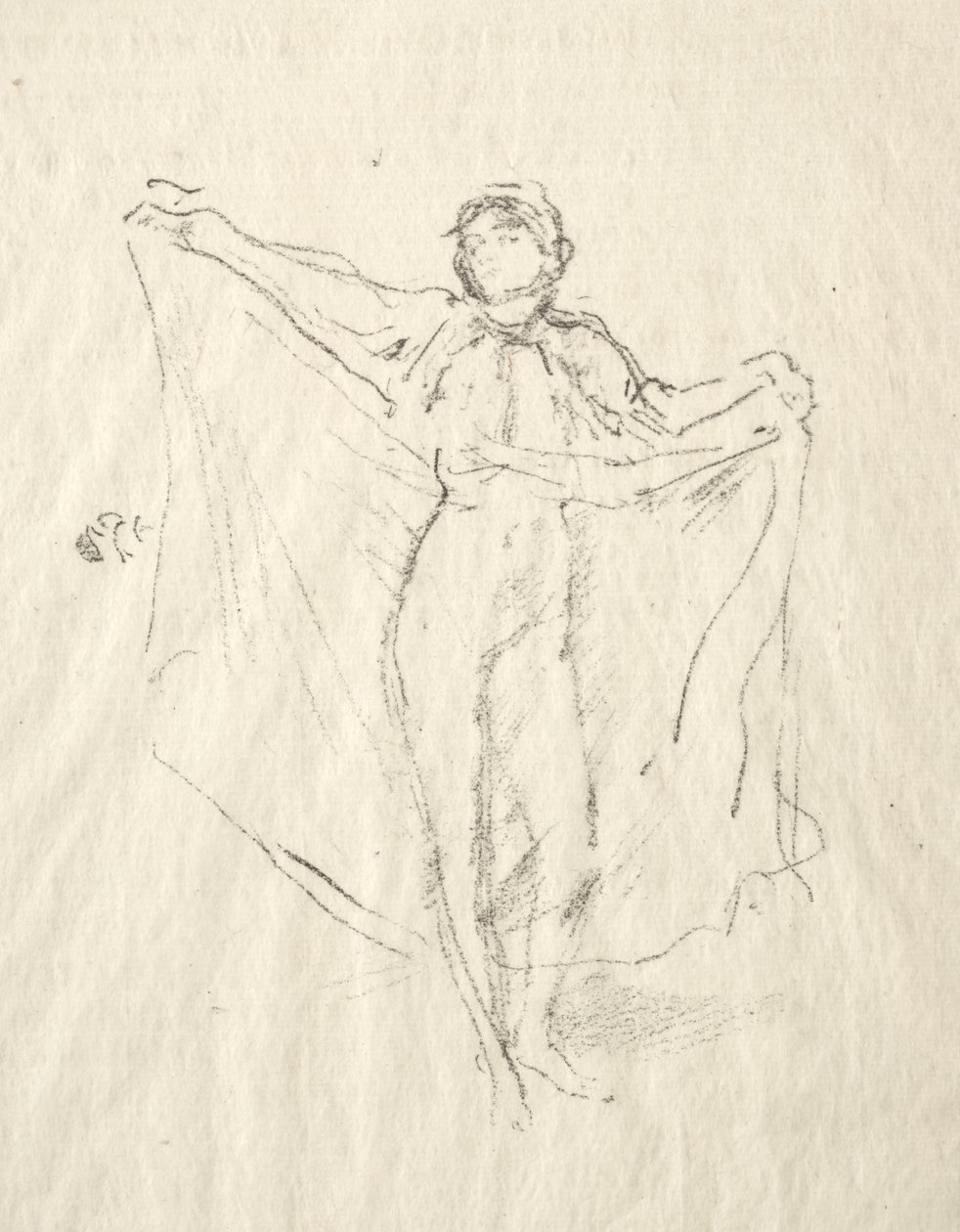 The Dancer - A Study of the Nude by James McNeill Whistler