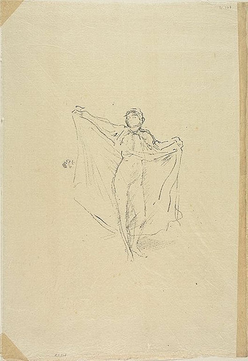 The Dancer: A Study of the Nude by James Abbott McNeill Whistler