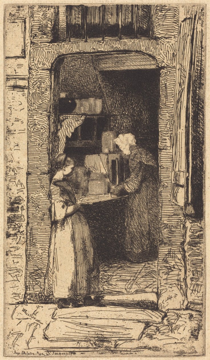 The Mustard Seller by James McNeill Whistler