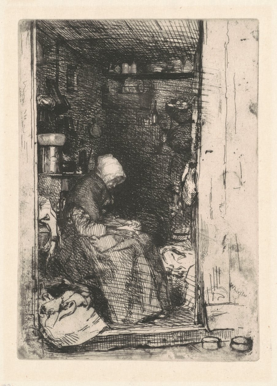 The Old Rag Woman by James McNeill Whistler