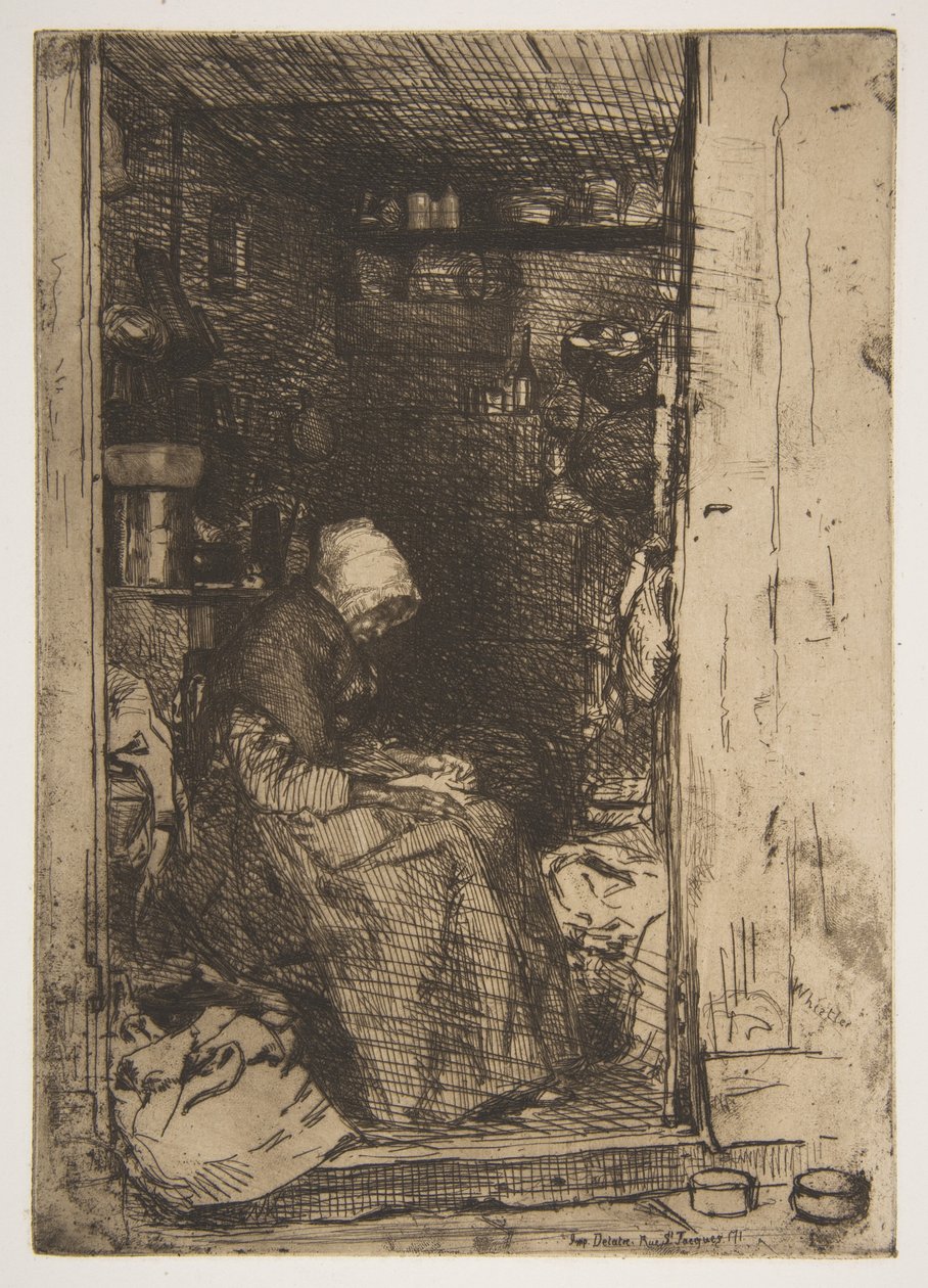 The Old Woman with Rags by James McNeill Whistler