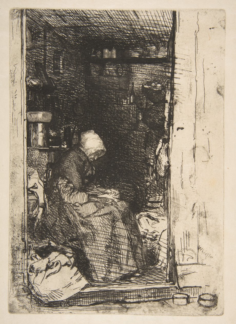 The Old Rag Woman by James McNeill Whistler