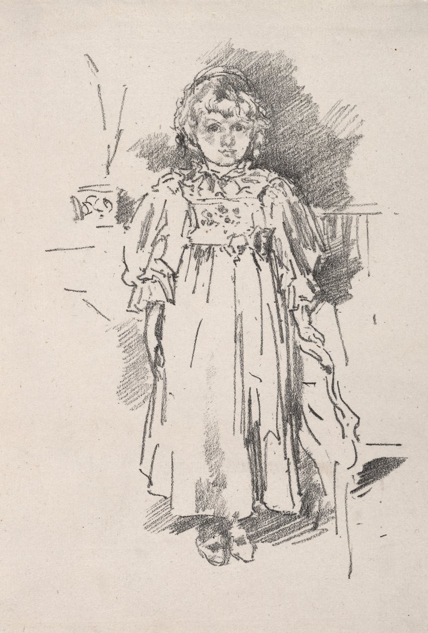 Little Evelyn by James McNeill Whistler