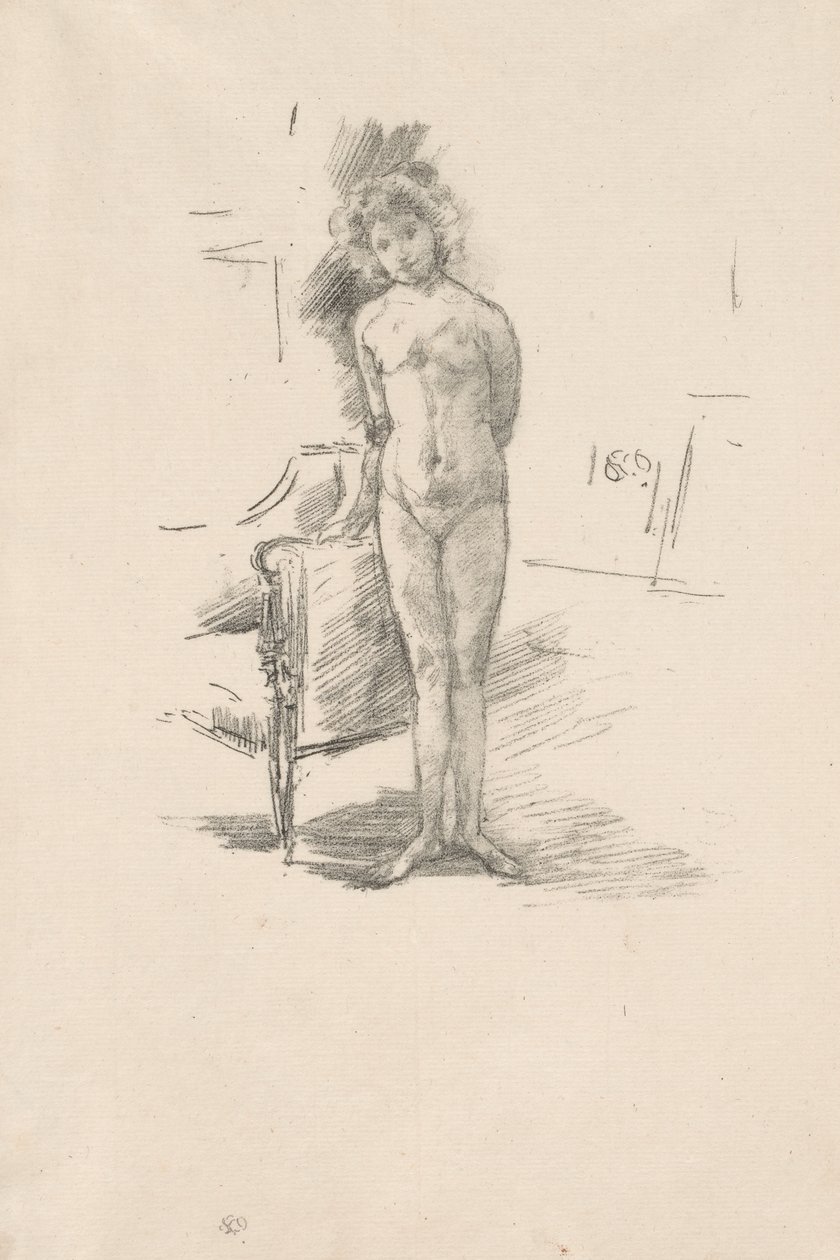 Little London Model by James Abbott McNeill Whistler