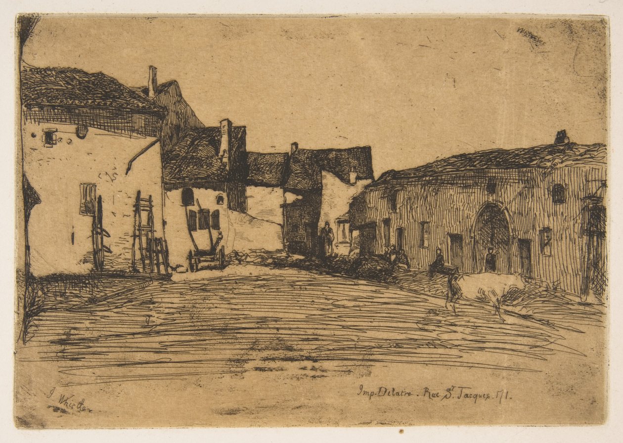 Liverdun by James McNeill Whistler