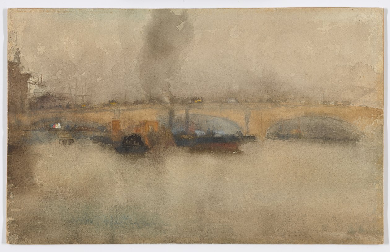 London Bridge by James Abbott McNeill Whistler