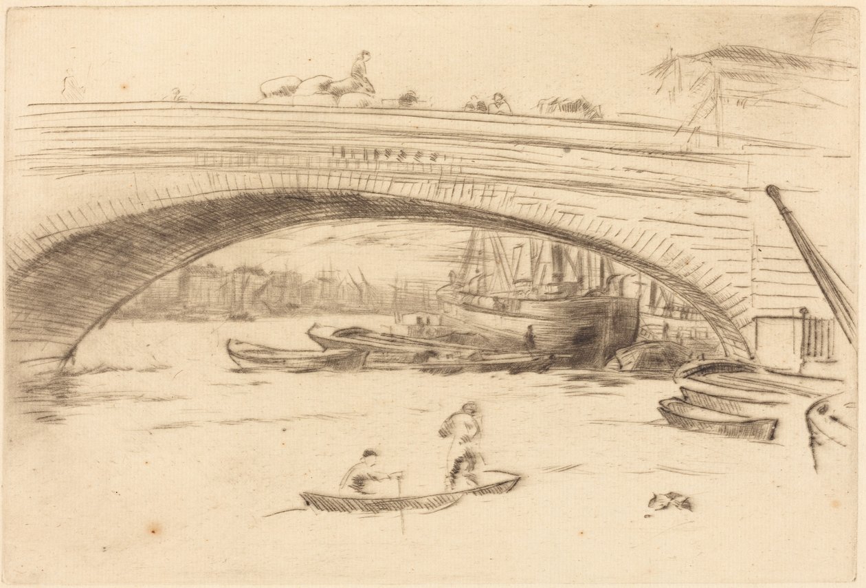 London Bridge by James McNeill Whistler