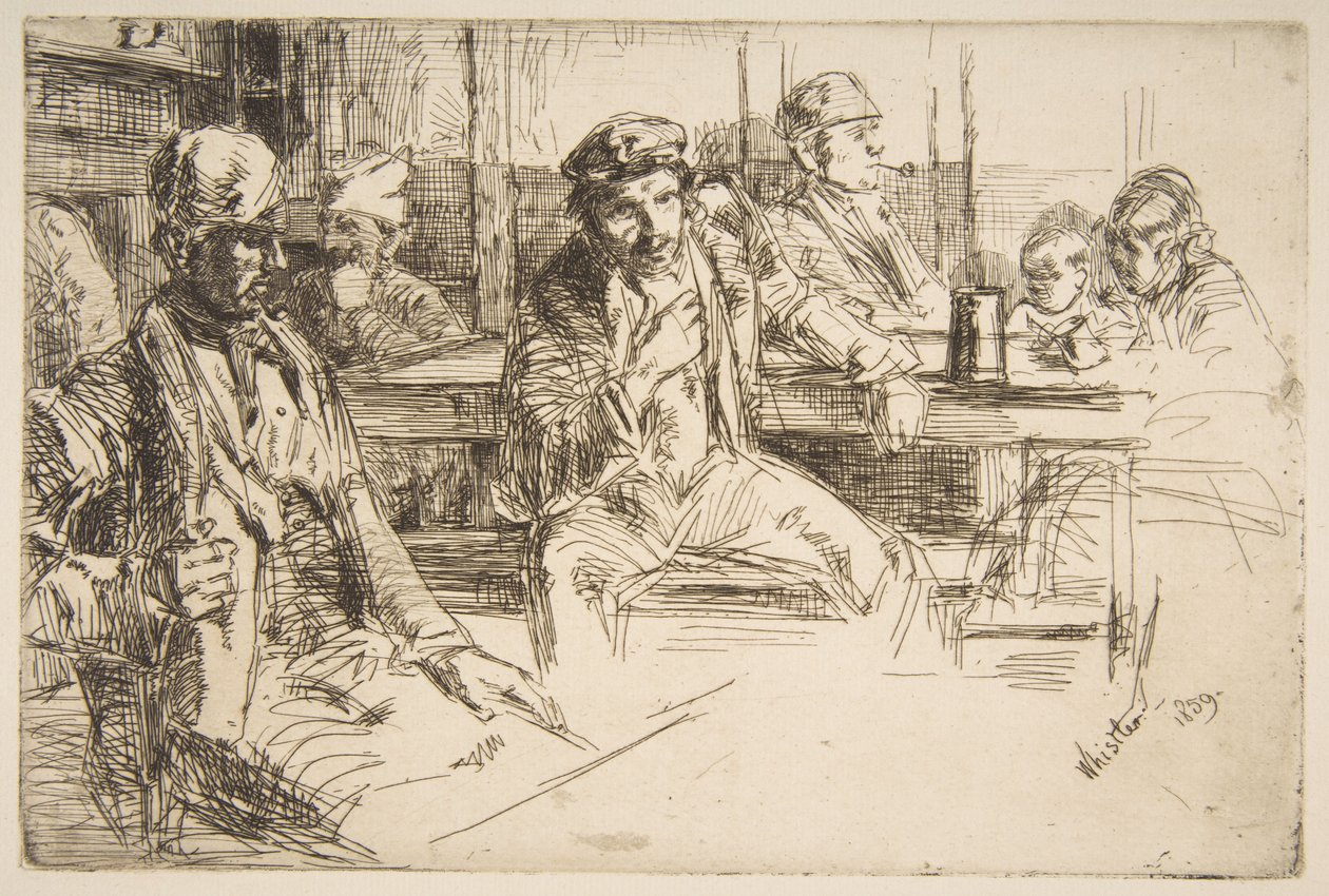 Longshore Men by James McNeill Whistler