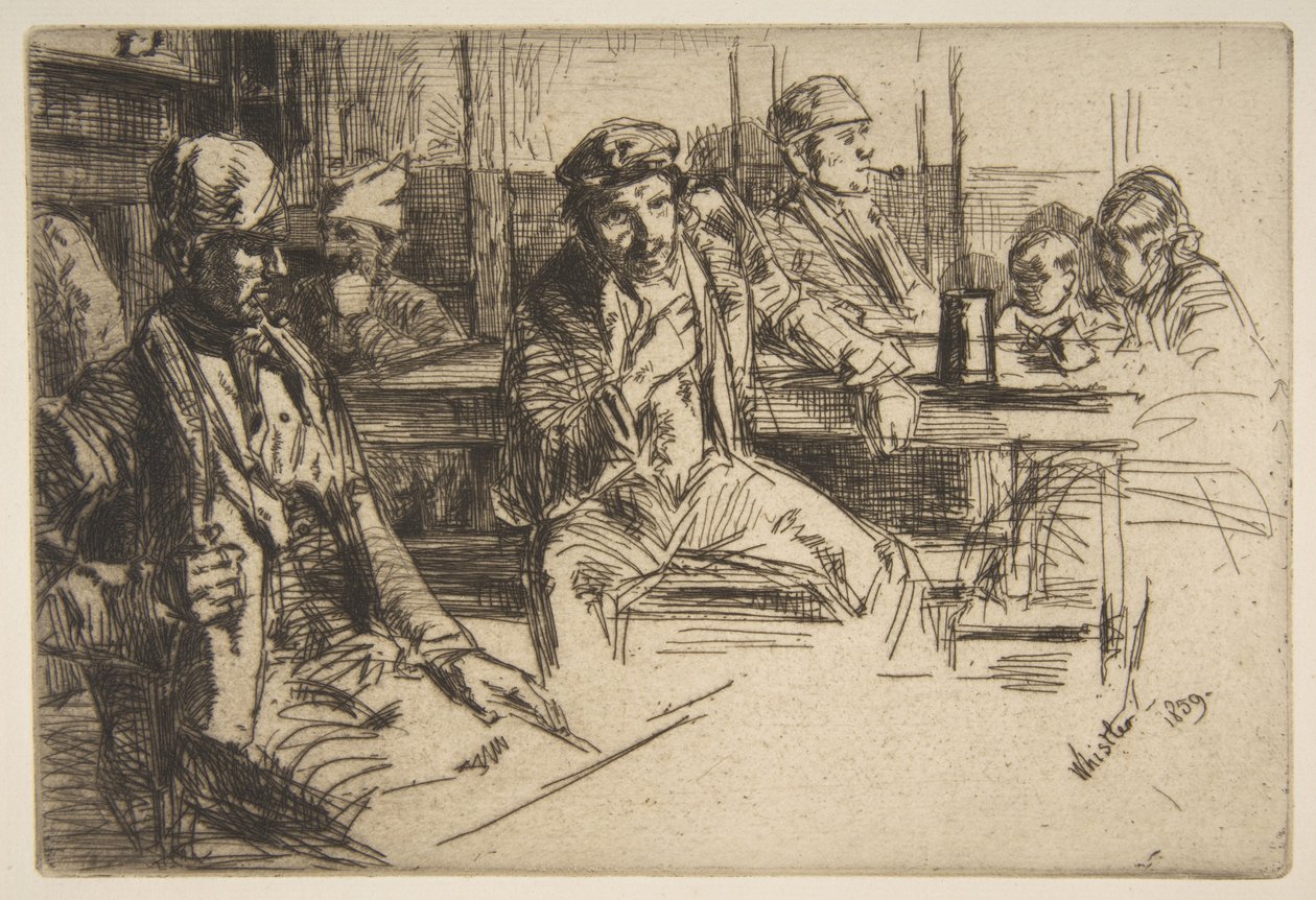 Longshore Men by James McNeill Whistler