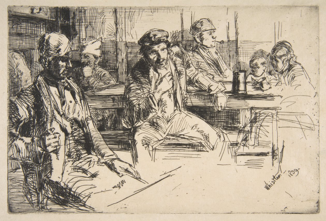 Longshore Men by James McNeill Whistler