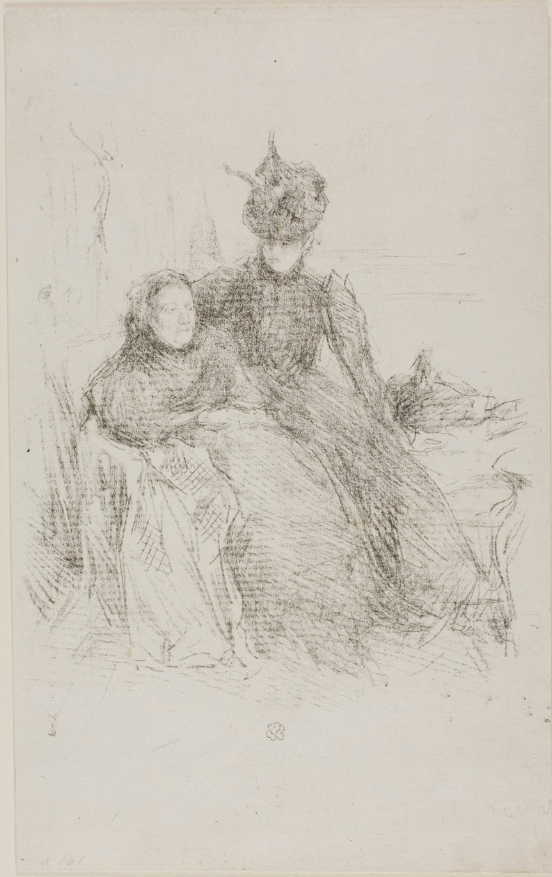 Mother and Daughter by James McNeill Whistler