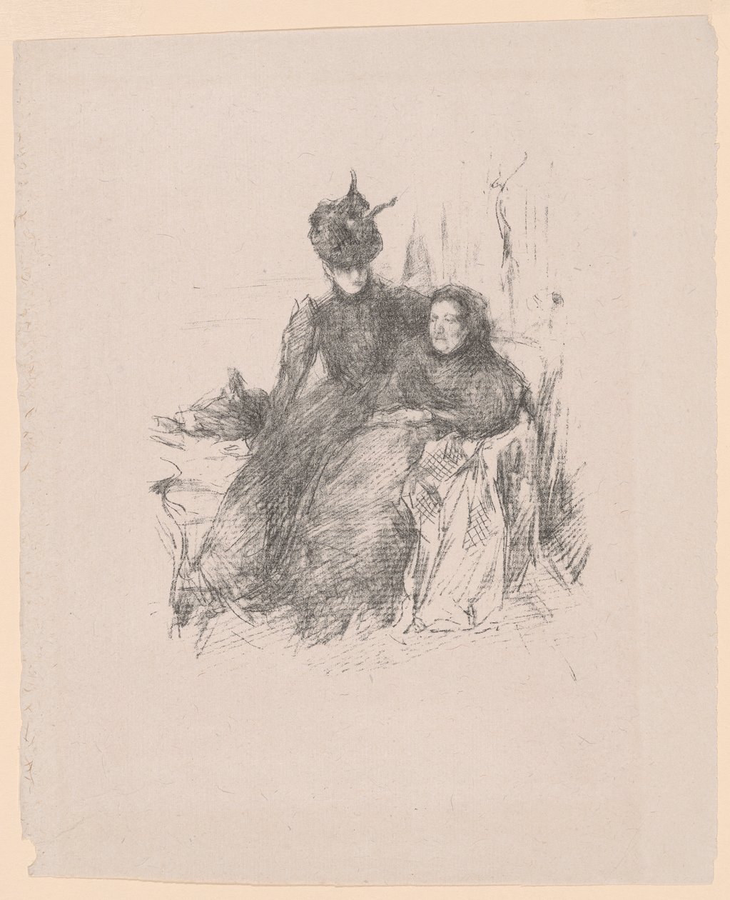 Mother and Daughter by James McNeill Whistler