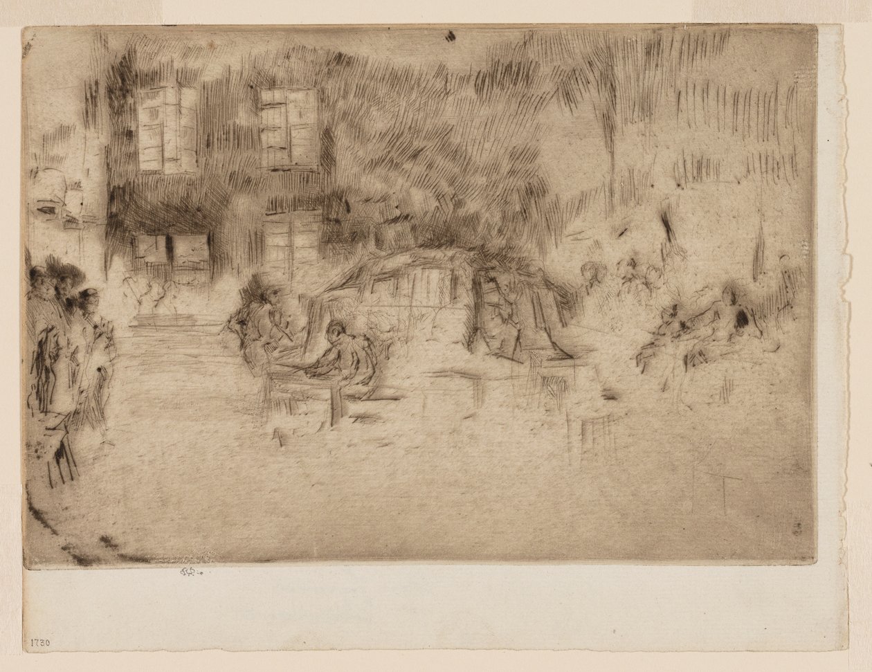 Murano - Glass Furnace by James Abbott McNeill Whistler