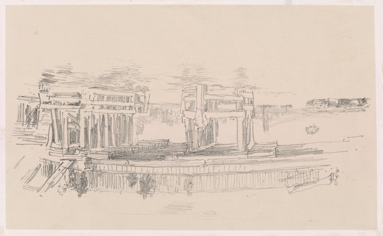 Old Battersea Bridge by James Abbott McNeill Whistler