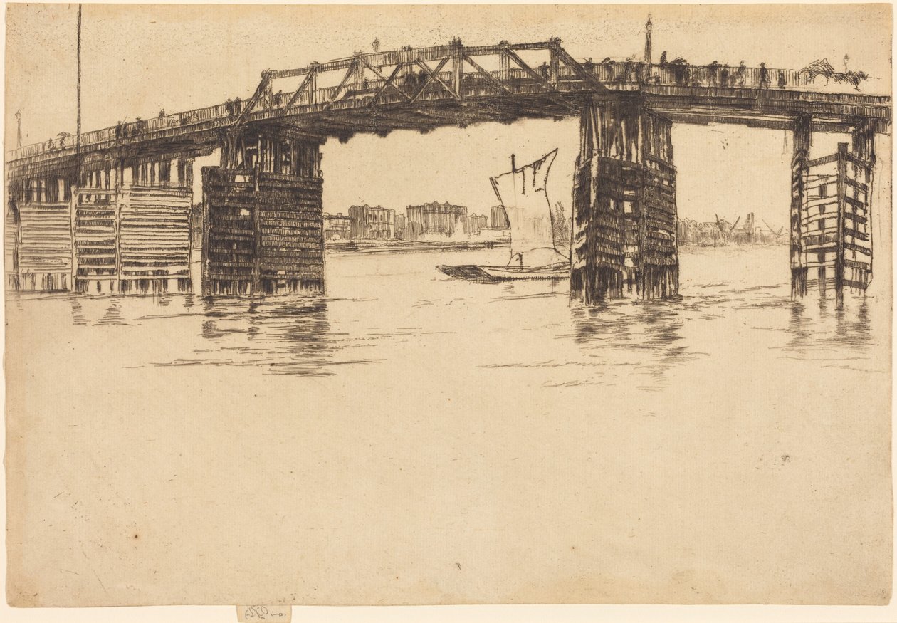 Old Battersea Bridge by James McNeill Whistler