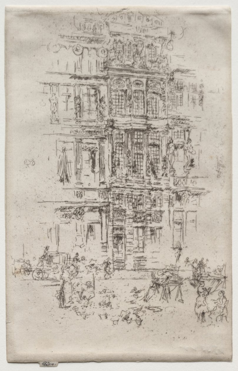 Palaces, Brussels by James McNeill Whistler