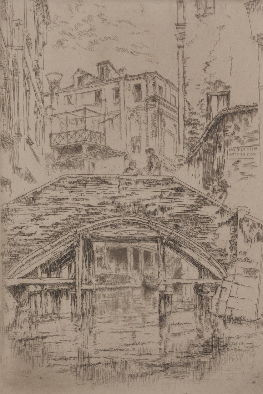 Bridge of the Piovan by James McNeill Whistler