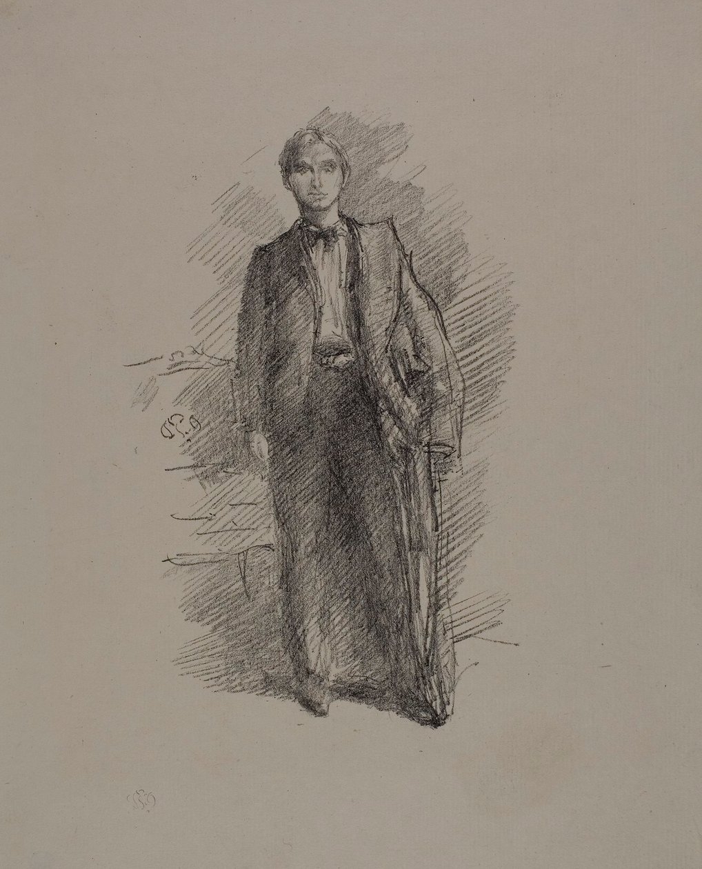 Portrait Study: Mr. Herbert C. Pollitt by James Abbott McNeill Whistler