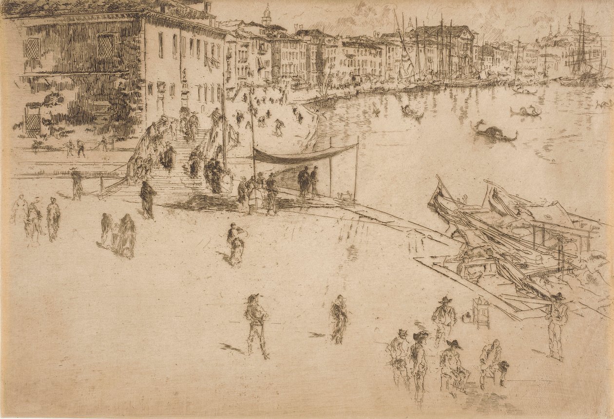 Riva, No. 2 by James McNeill Whistler