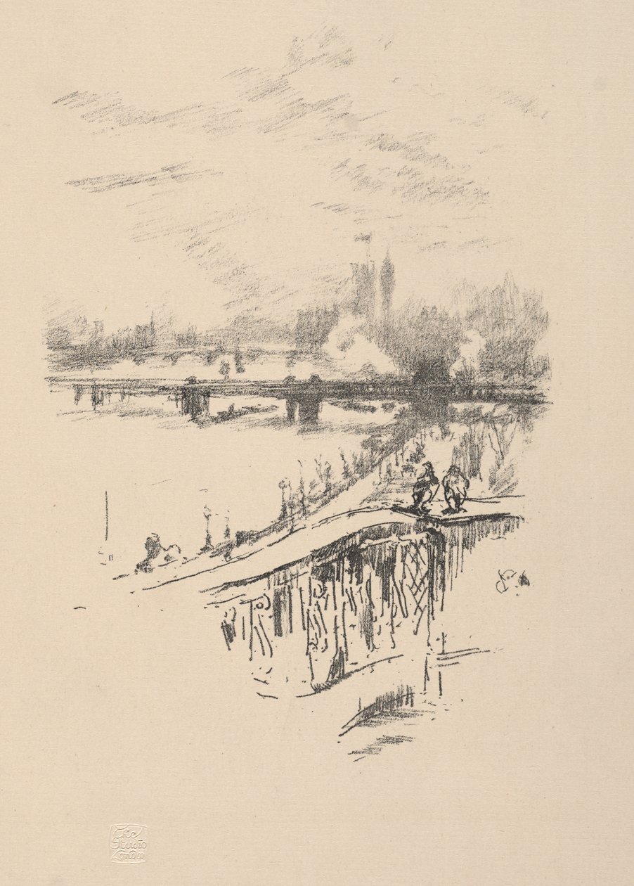 Savoy Pigeons by James McNeill Whistler