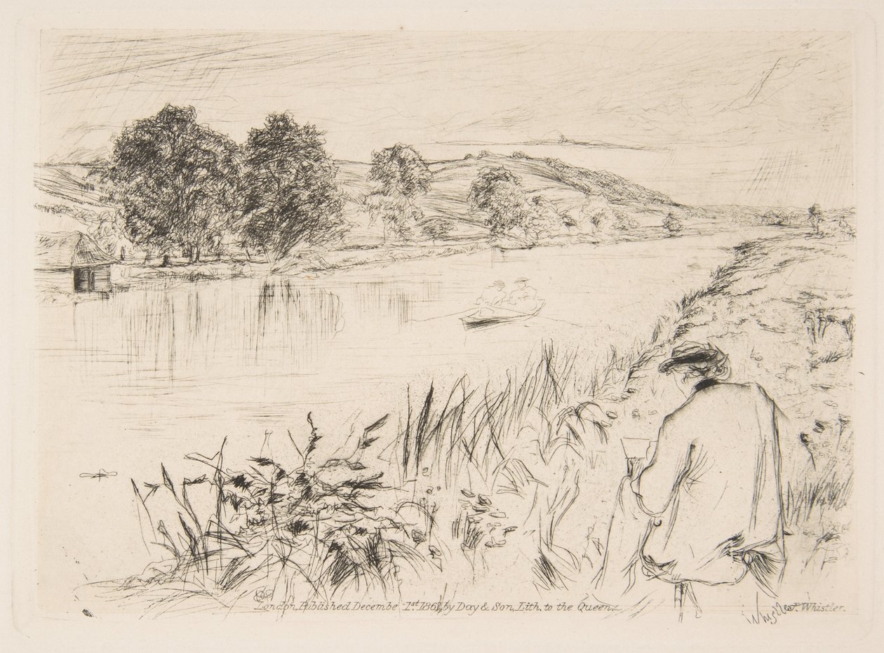 Sketching, No. 1 by James McNeill Whistler