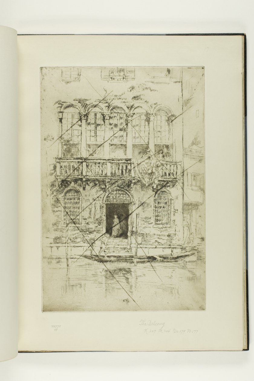 The Balcony by James McNeill Whistler