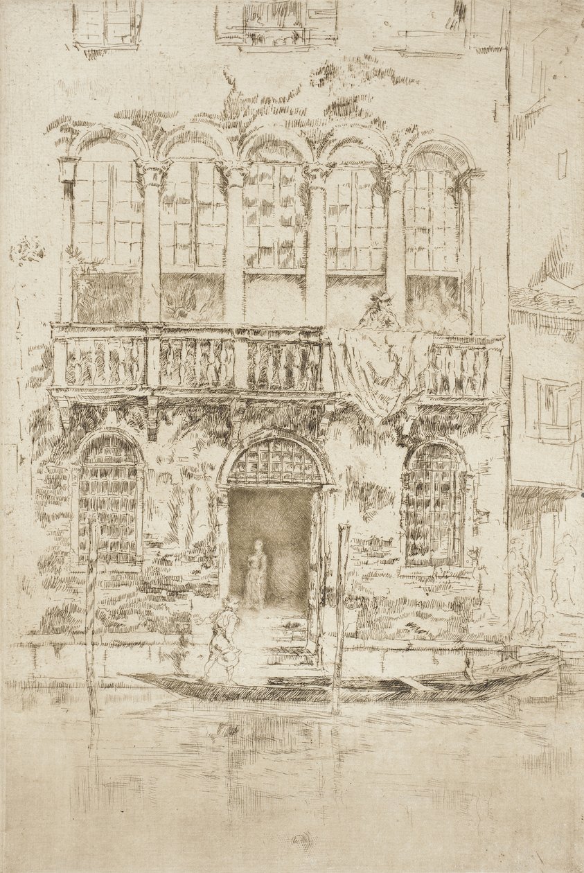 The Balcony by James McNeill Whistler