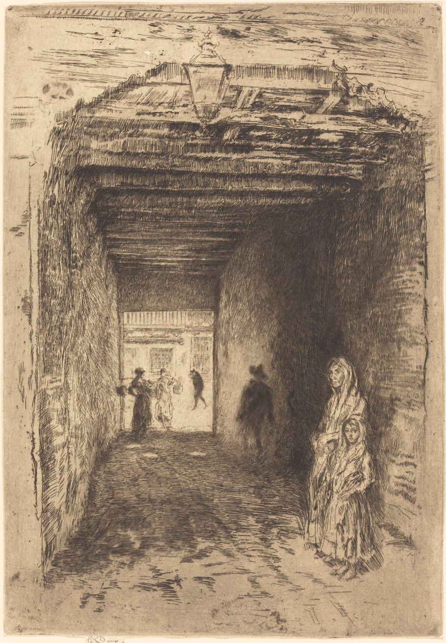 The Beggars by James Abbott McNeill Whistler