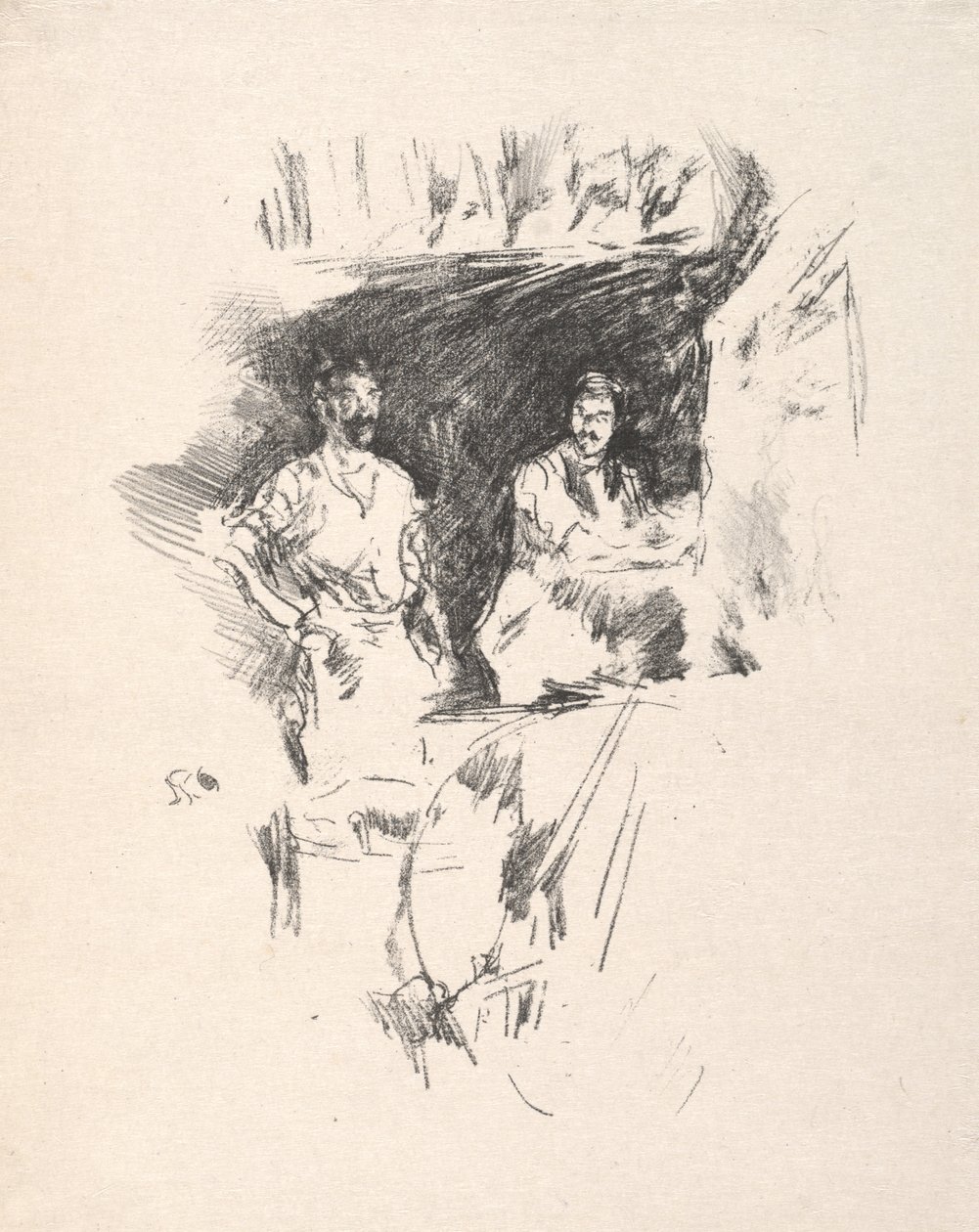 The Brothers by James McNeill Whistler