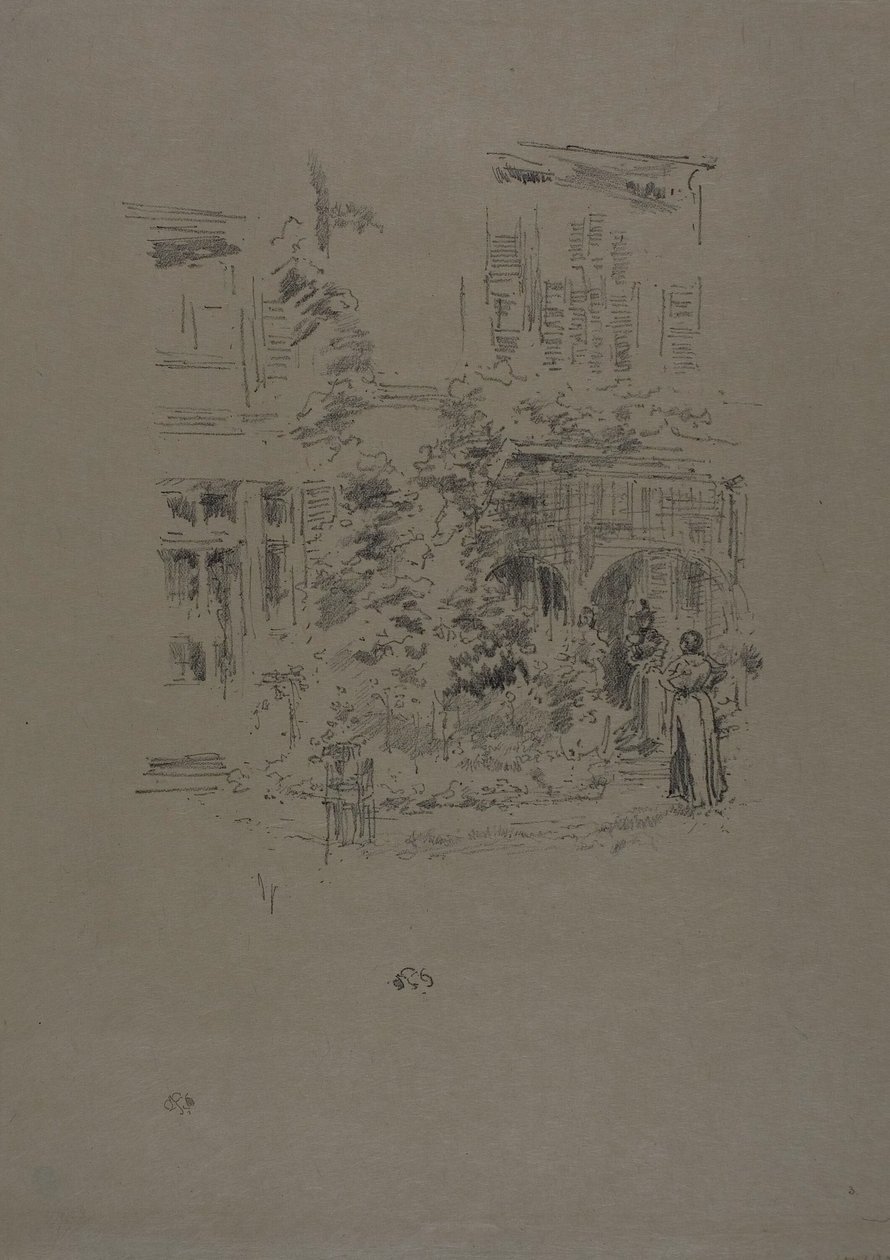 The Garden Porch by James Abbott McNeill Whistler