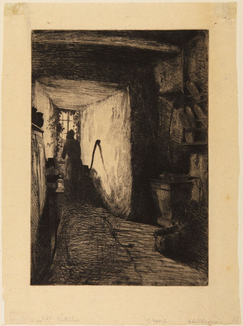 The Kitchen by James McNeill Whistler