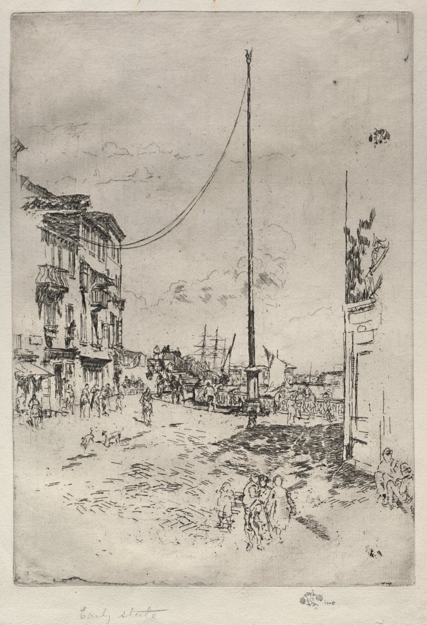 The Little Mast by James McNeill Whistler