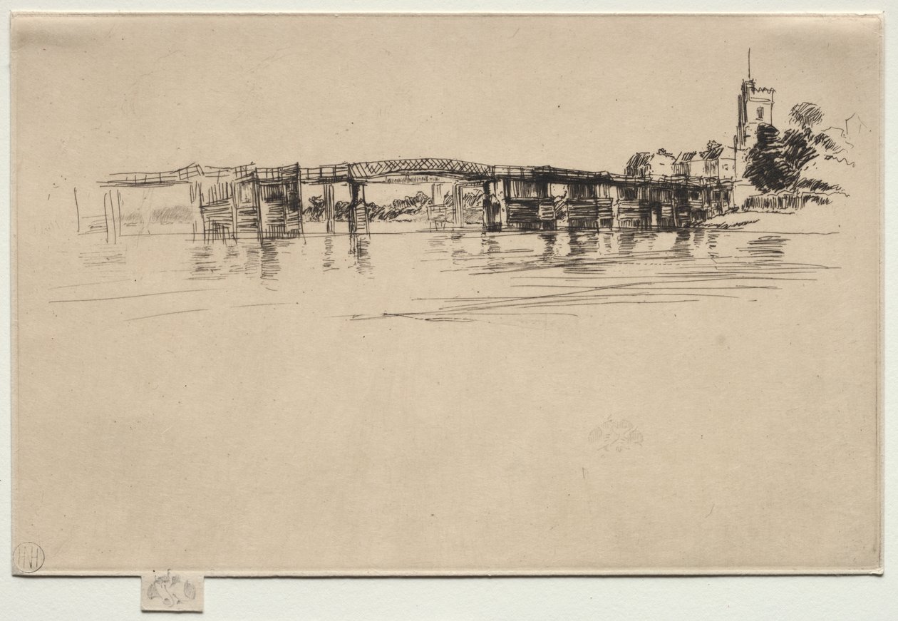 The Little Putney, No. 1 by James McNeill Whistler