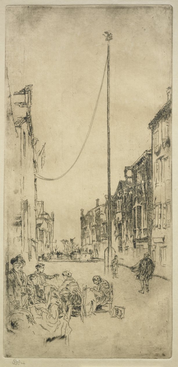 The Mast by James McNeill Whistler