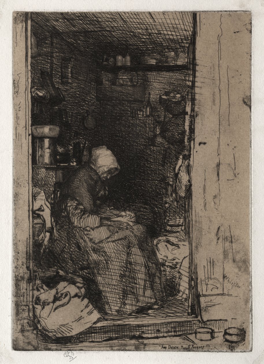The Old Rag Woman, No. 10 by James McNeill Whistler