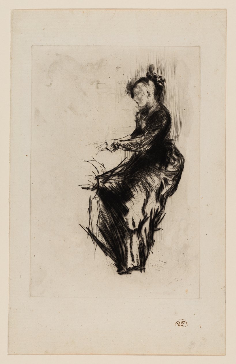 The Piano by James Abbott McNeill Whistler