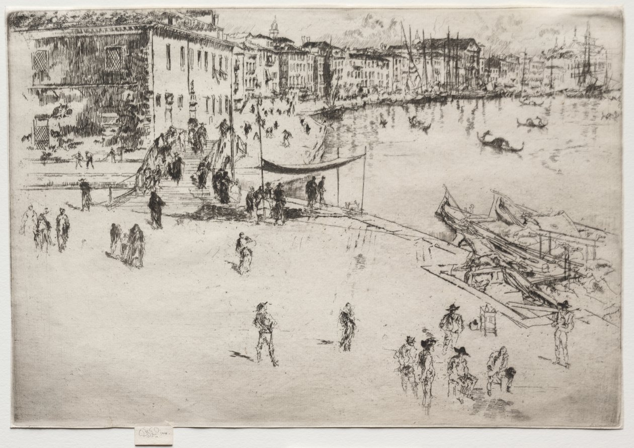 The Riva, No. 2 by James McNeill Whistler