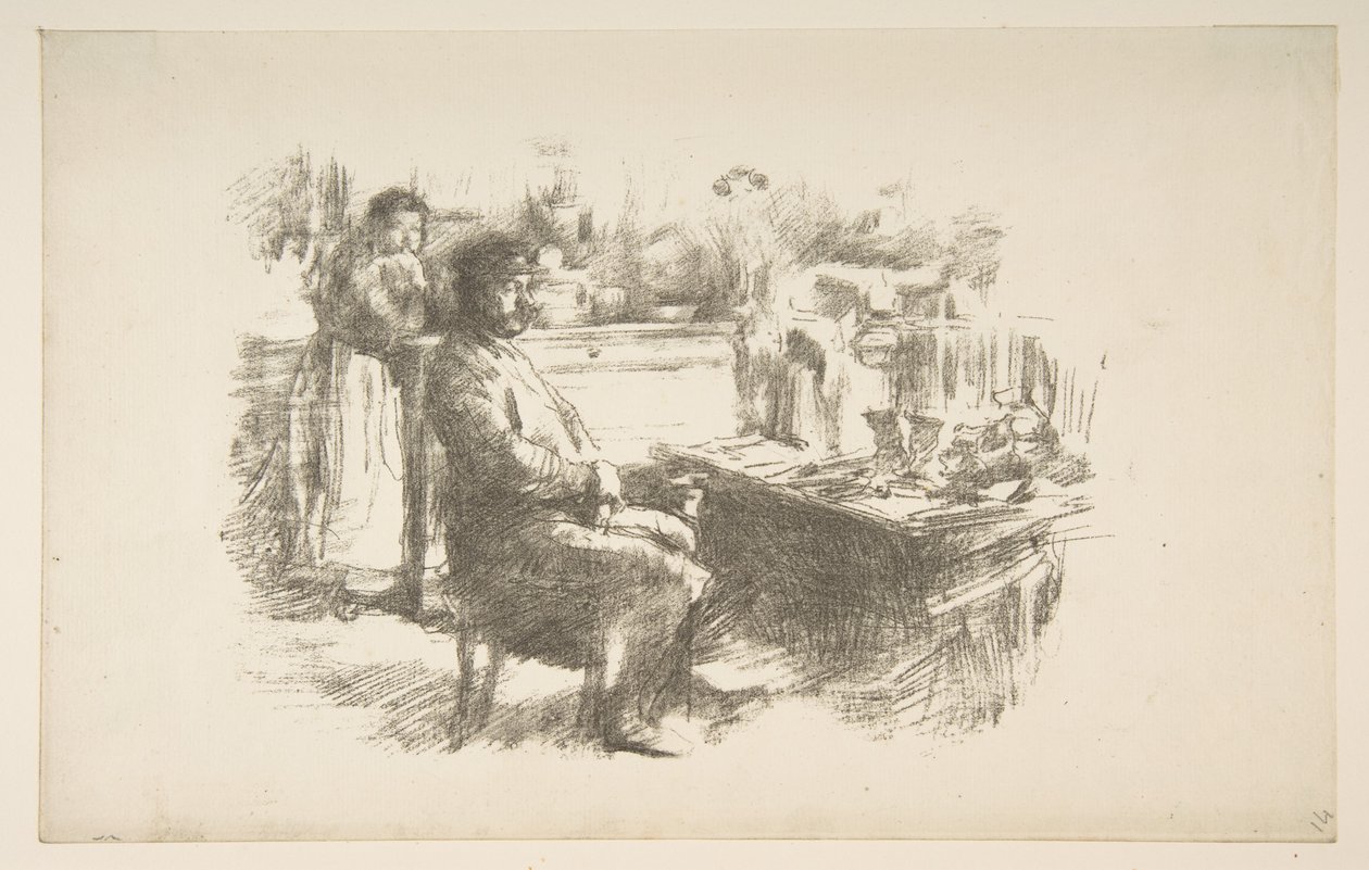 The Shoemaker by James McNeill Whistler