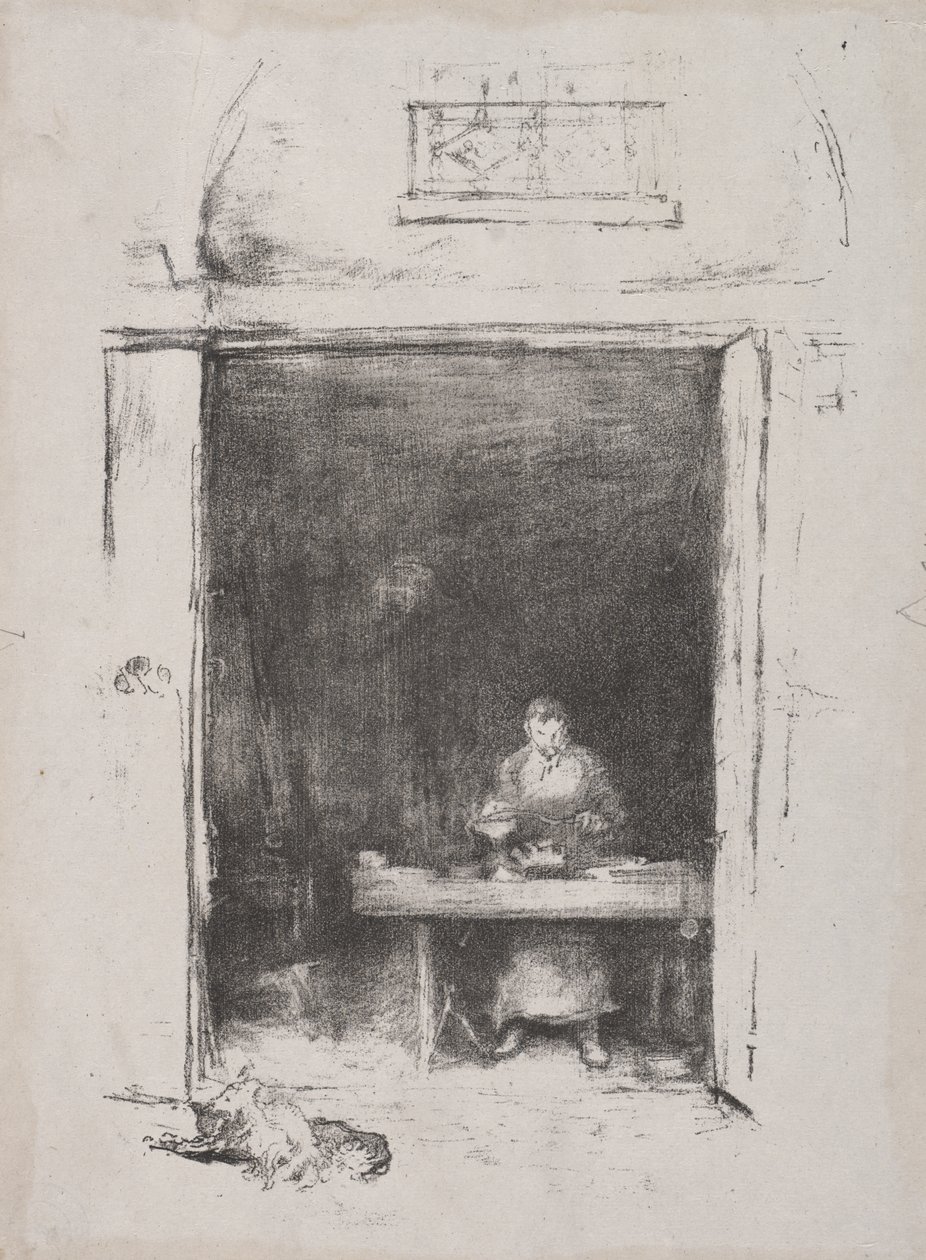The Smith: Passage du Dragon by James McNeill Whistler