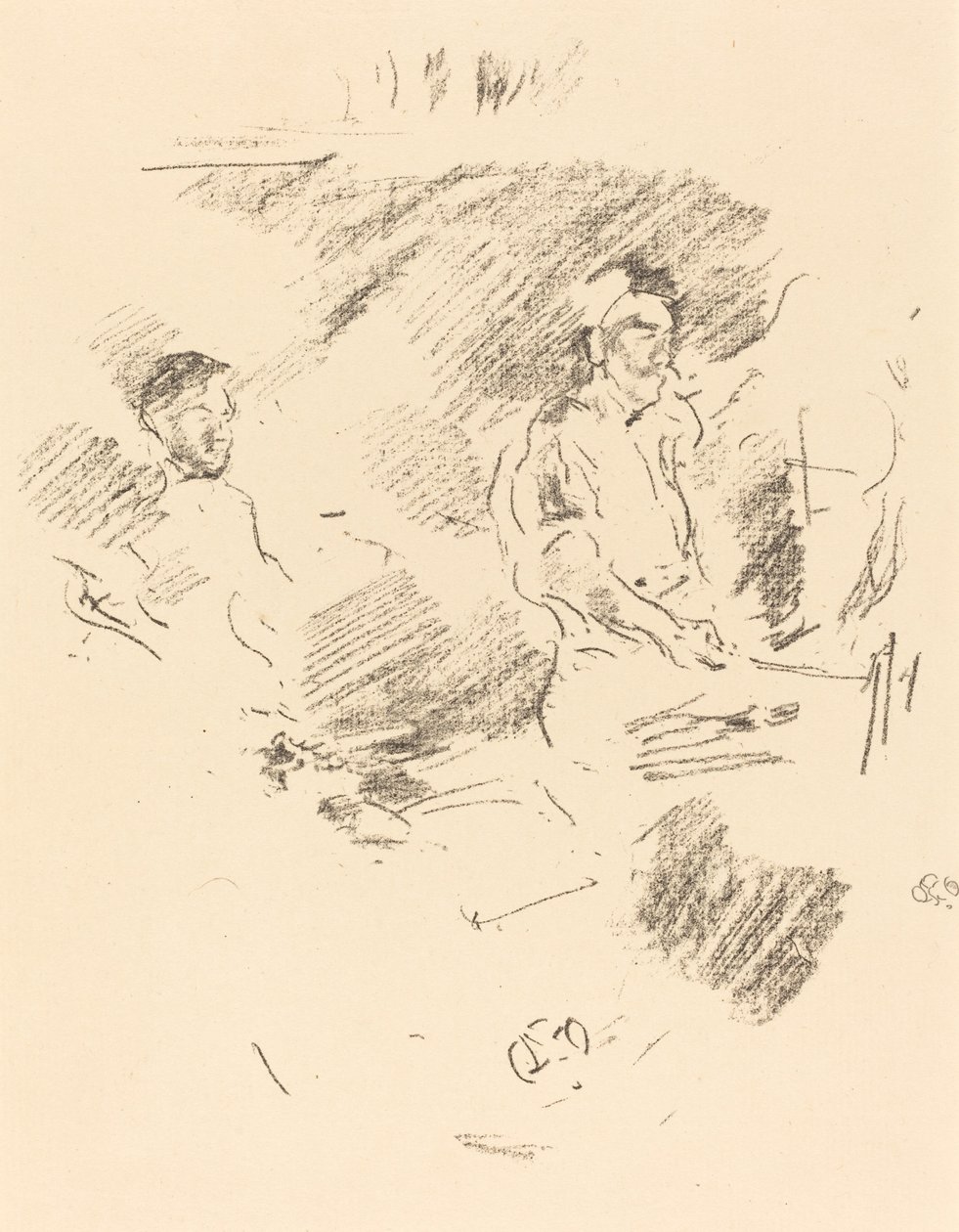 The Strong Arm by James Abbott McNeill Whistler