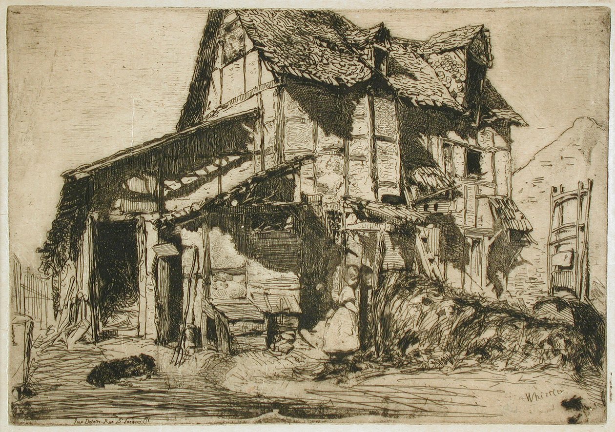 The Unsafe Tenement by James McNeill Whistler