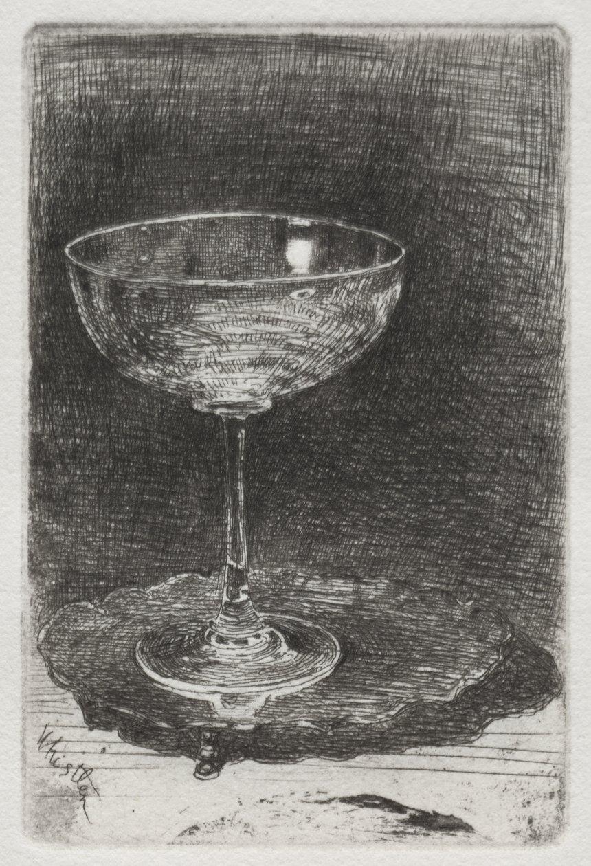 The Wine Glass by James McNeill Whistler