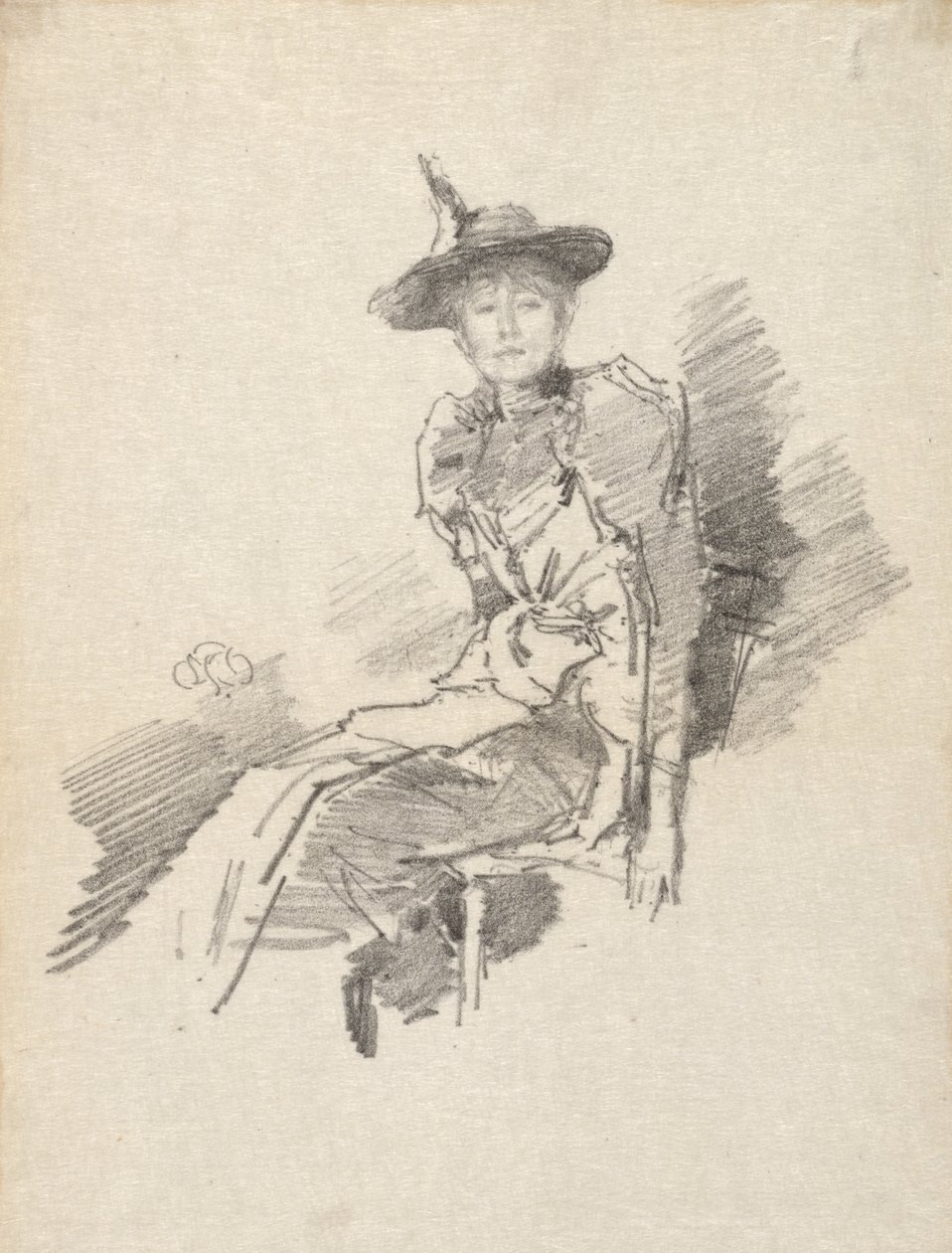 The Winged Hat by James McNeill Whistler