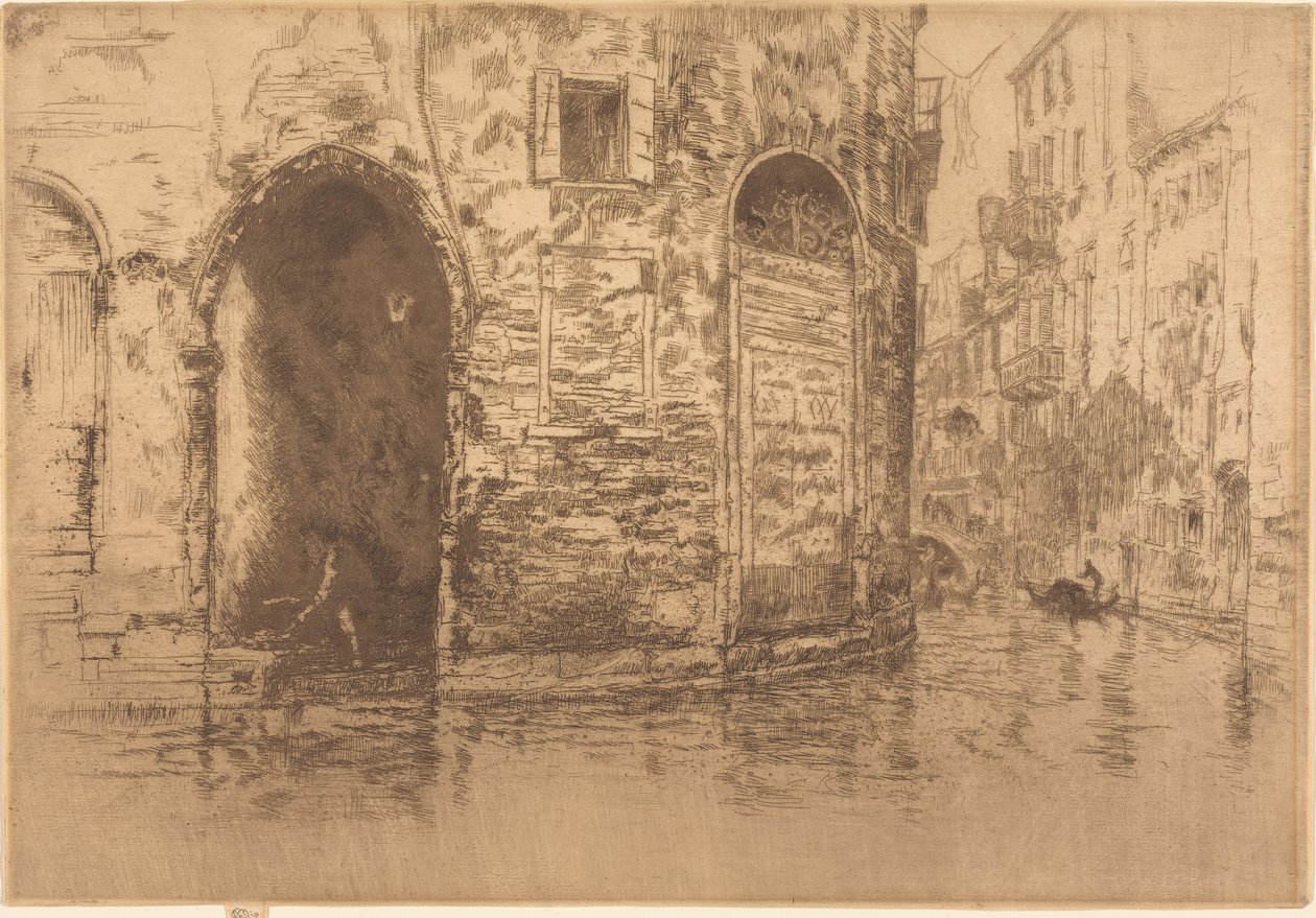 Two Doorways by James McNeill Whistler