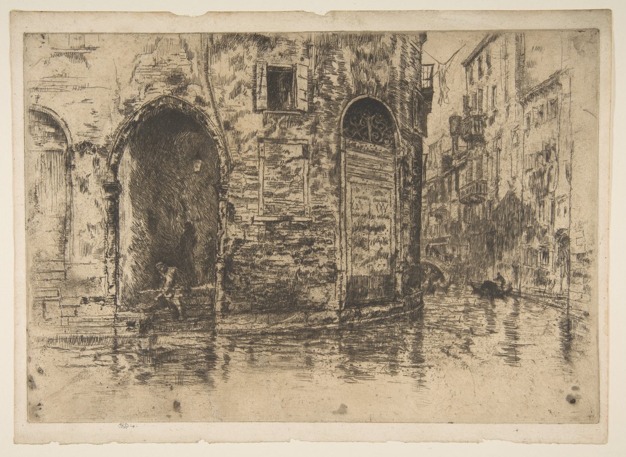 Two Doorways by James McNeill Whistler