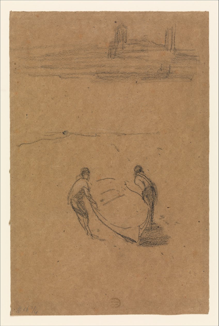Two Men and a Boat by James McNeill Whistler