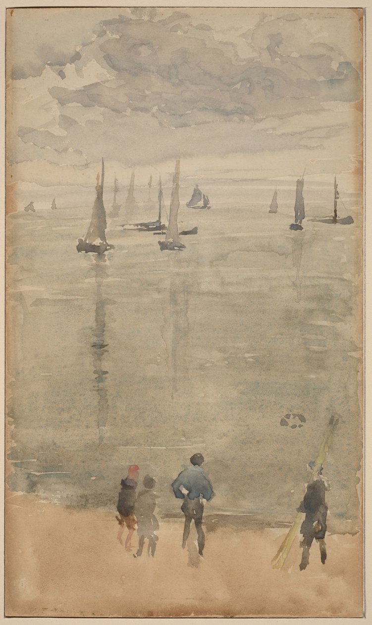 Violet [Note?]... The Return of the Fishing Boats by James McNeill Whistler